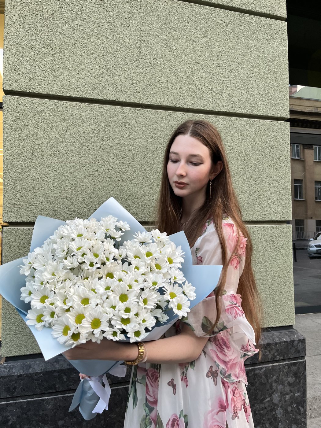 11 хризантем — доставка квітів у Дніпрі
